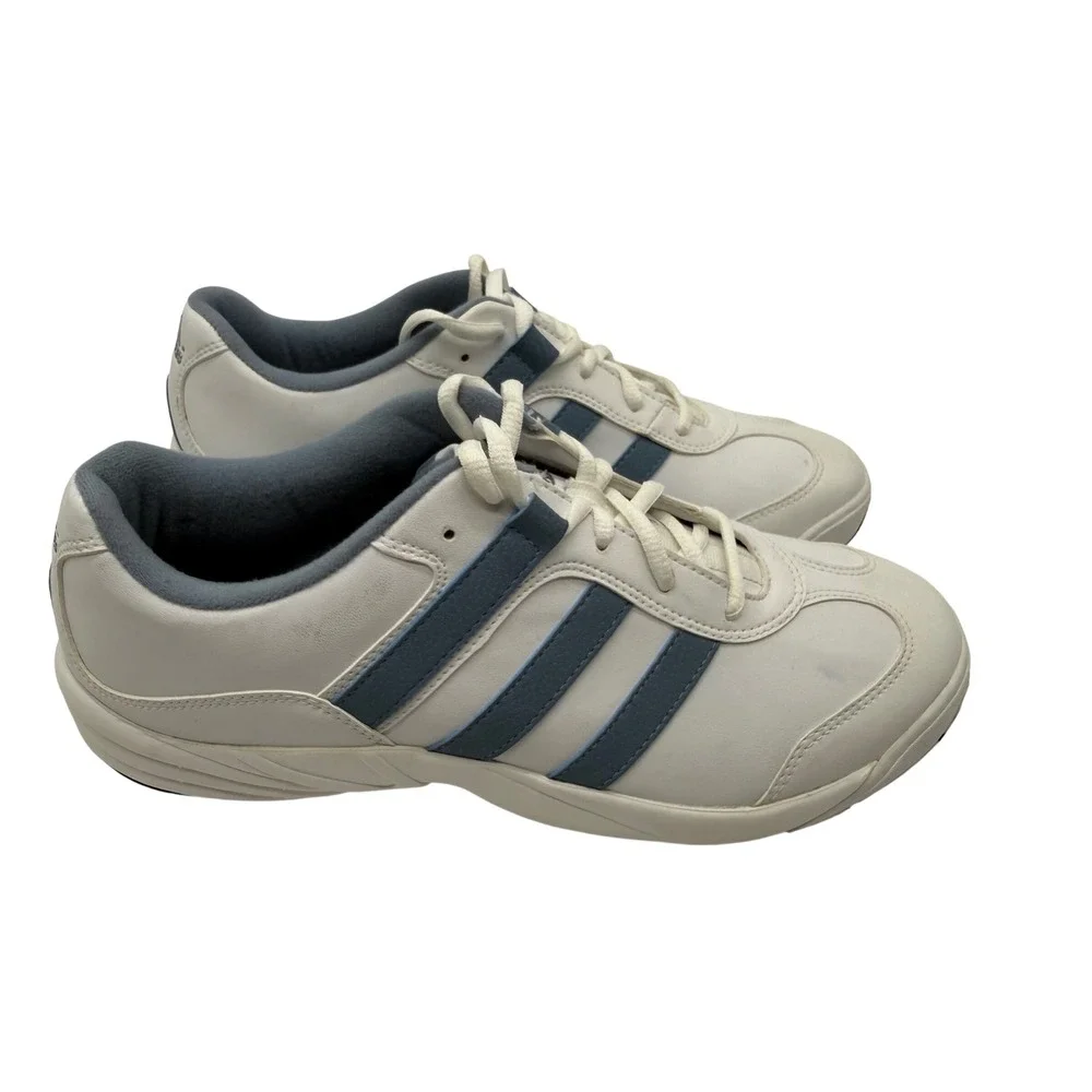 Adidas Golf Shoes Mens 8.5 White Traxion Cleated 791003 Excellent